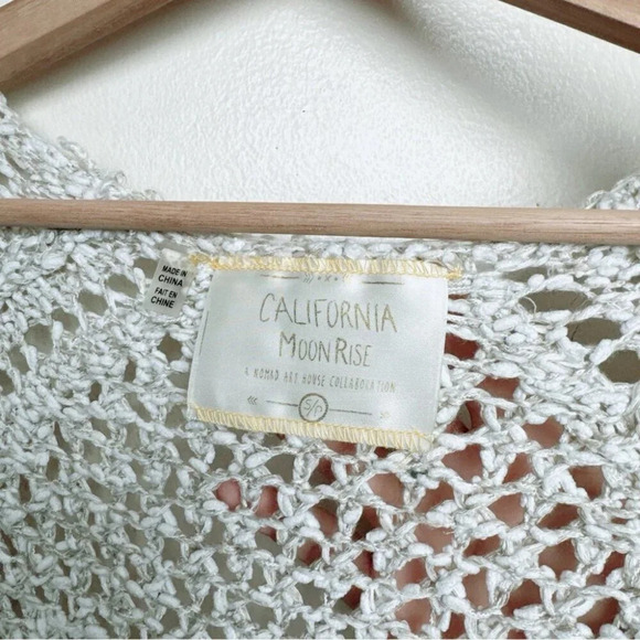 California Moonrise Womens Size Small Open  Chunky Duster Cardigan - Picture 10 of 14